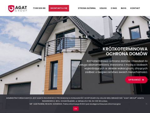 Agat Group – ochrona i usługi sprzątające we Wrocławiu