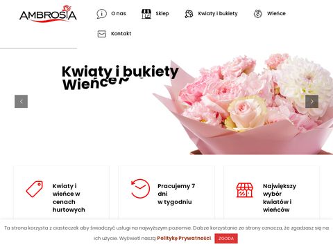 Kwiaciarnia Białystok - e-ambrosia.pl