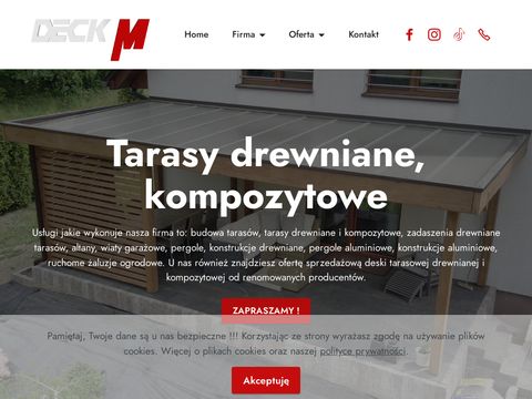 deckm.pl - tarasy drewniane
