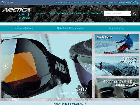 Okulary sklep internetowy ArcticaSport.pl