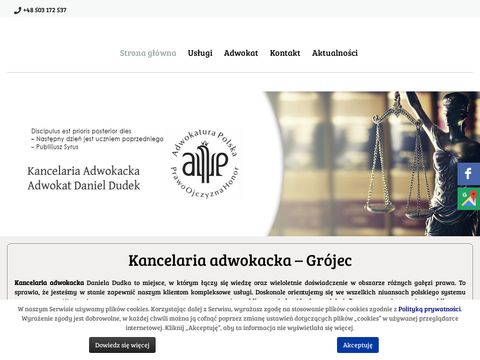 www.adwokat-grojec.pl kancelaria adwokacka