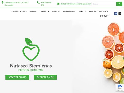 CZAS DIETY Dietetyk kliniczny Poznań