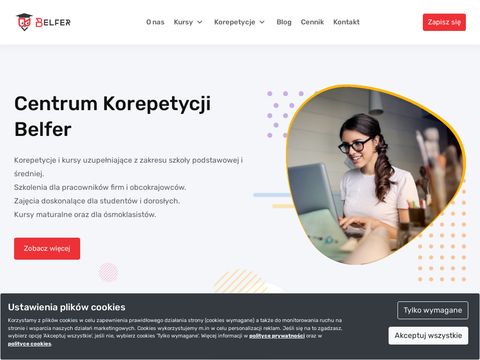 CKBelfer.pl - kursy i korepetycje
