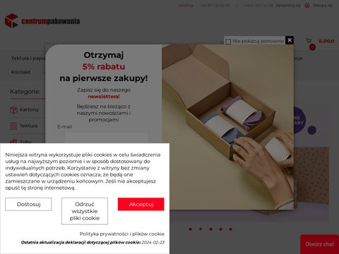 Hurtownia opakowań kartonowych - centrumpakowania.com