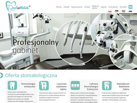 Dentysta Kraków - Dentamax - Centrum Stomatologii
