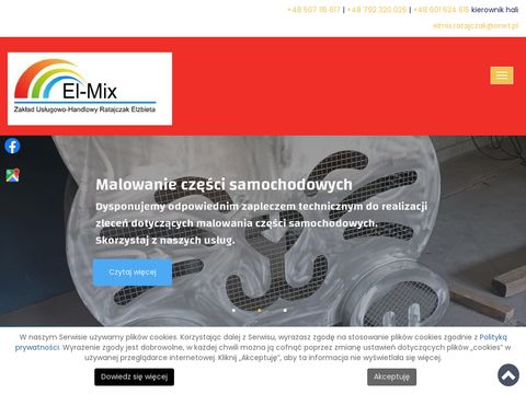 el-mix.org.pl lakiernia proszkowa Dopiewo