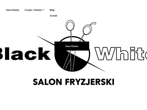 Salon fryzjerski w Olsztynie - Black & White