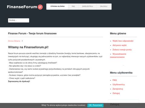 Forum kredytowe, Forum dla zadłużonych, Forum chwilówki