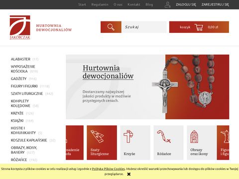 Jakobczak.pl - sklep z artykułami do posługi kapłańskiej