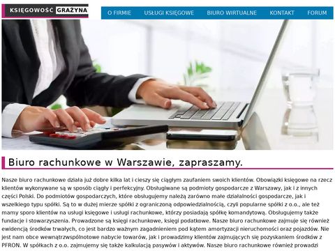 ksiegowosc-grazyna.pl Warszawa