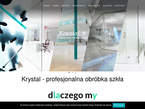 krystal.com.pl - hartownia szkła Warszawa