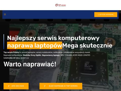 Komputerytopserwis.pl - tani serwis laptopów