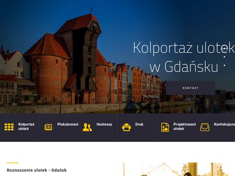 Kolportaż ulotek Gdańsk - Skuteczne roznoszenie ulotek