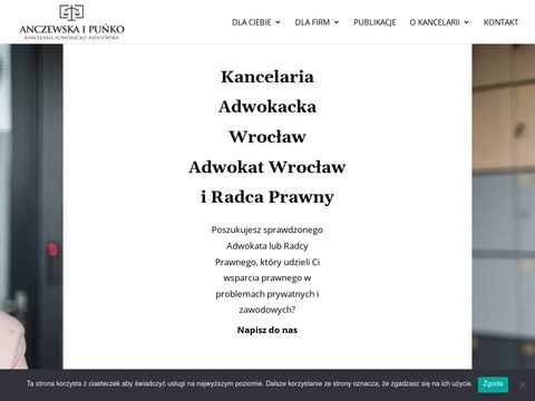 Anczewska i Puńko Kancelaria Adwokacko-Radcowska spółka cywilna