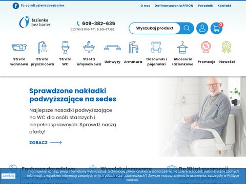 Łazienka dla niepełnosprawnych - LazienkaBezBarier.com.pl