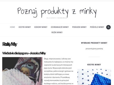 Produkty Minky dla dzieci – Blog Minky24.pl