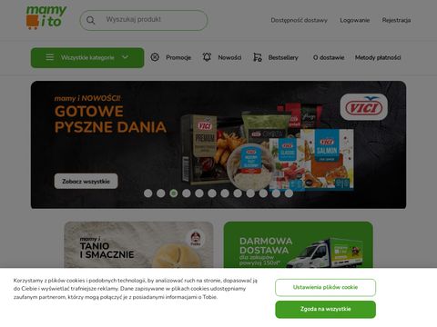 Zakupy spożywcze z dostawą - mamyito.pl