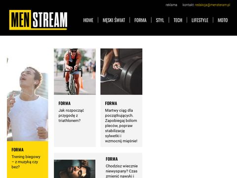 MenStream.pl - Portal dla mężczyzn