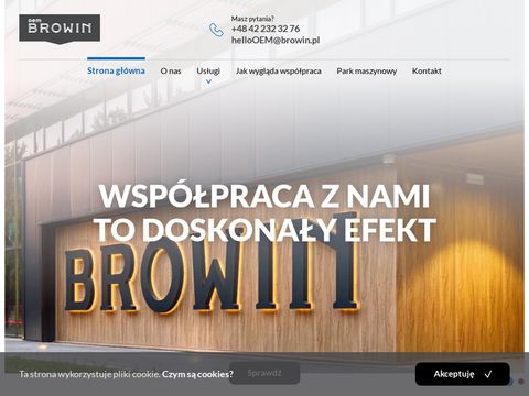 Obróbka tworzyw sztucznych - Oem.Browin.pl