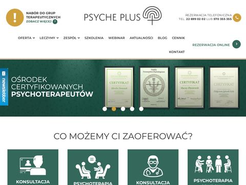 Pomoc Psychiatry - Psyche Plus Warszawa