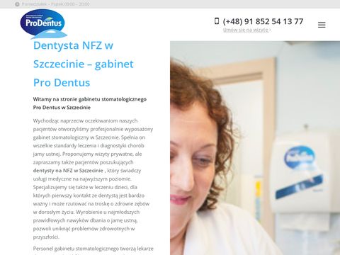 prodentus.pl stomatologia kosmetyczna