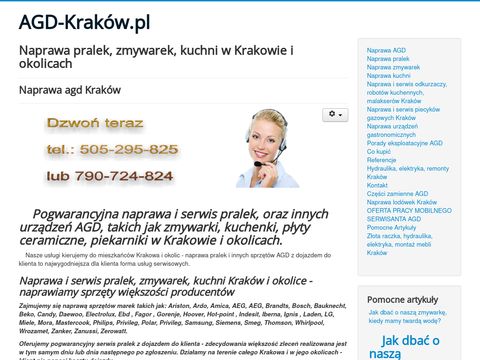 Naprawa AGD Kraków tel. 505-295-825