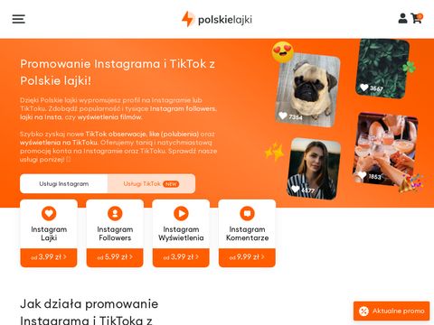 Polskielajki.pl - Popularny Instagram w kilka minut