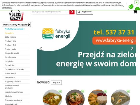 www.PolskiKoszyk.pl - supermarket online Warszawa