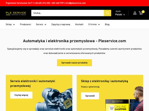 Serwis elektroniki przemysłowej - pleservice.com