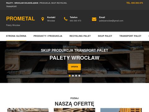 www.paletywroclaw.pl Palety drewniane