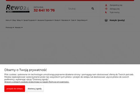 Sklep fryzjerski internetowy - rewo24.pl