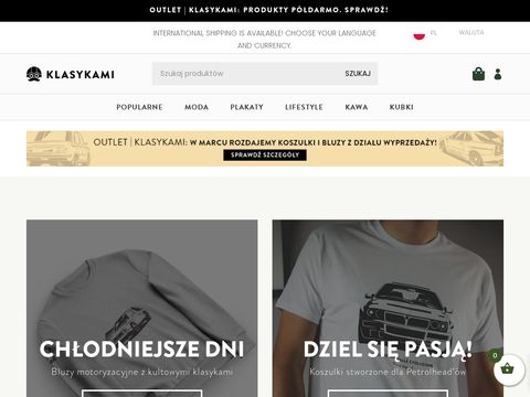 Sklep dla miłośników motoryzacji - sklep.klasykami.pl