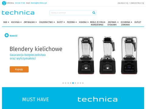 Sklep Technica - urządzenia i wyposażenie gastronomii