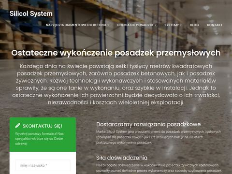 Chemia do posadzek przemysłowych - silicolsystem.pl