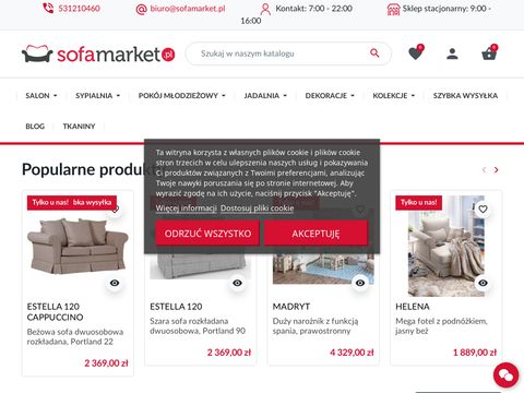 Sklep z sofami - sofamarket.pl