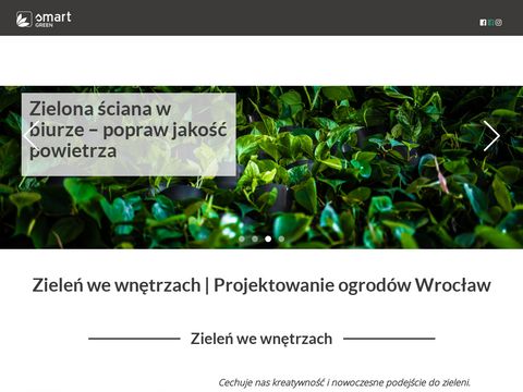 Zielone ściany - smart-green.pl