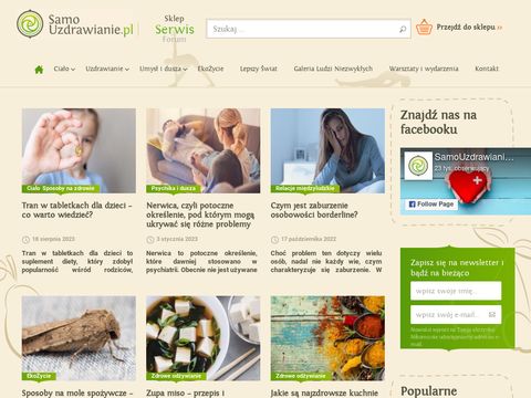 Portal o zdrowym trybie życia - samouzdrawianie.pl