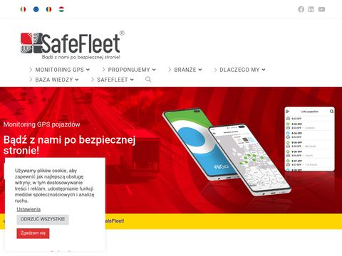 System monitorowania pojazdów - safefleet.pl