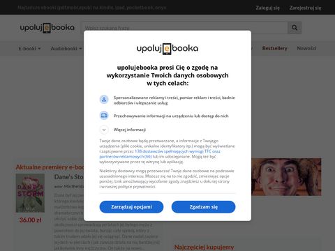 Upolujebooka.pl - Ebooki, ebook, e-book, e-booki, pdf, epub, mobi, czytniki ebooków
