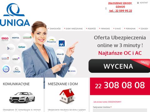 Ubezpieczenie od wizy - uniqa.waw.pl