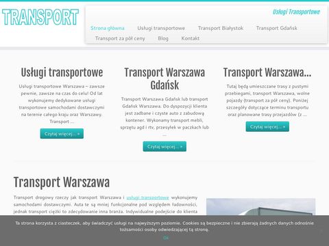 Usługi Transportowe, transport Warszawa