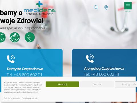 MEDIDENS Gabinet ortodontyczny Częstochowa