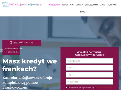 Pomoc frankowiczom Wrocław - odfrankujemy-twojkredyt.pl