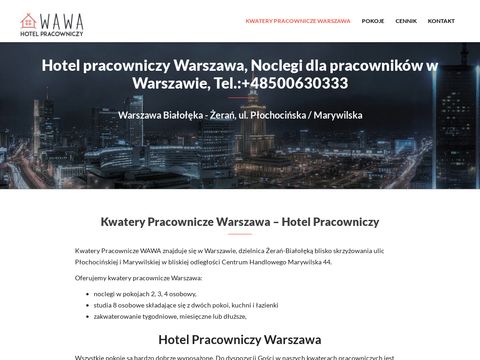 Kwatery pracownicze Warszawa