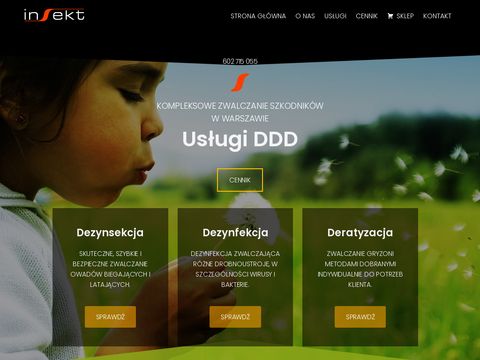 Usługi DDD - insekt.com.pl