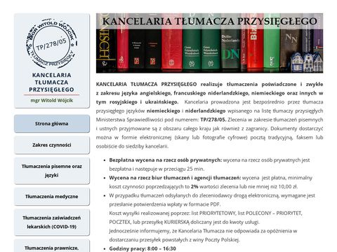 Kancelariatlumacza.pl tłumacz flamandzkiego