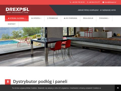 DREXPOL - Parkiety i podłogi drewniane, panele podłogowe