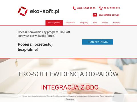 Programy do ewidencji odpadów firmy Eko-Soft: Recykling, ZSEiE