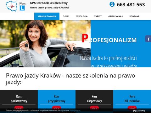 G.P.S. Szkoła jazdy - nauka jazdy w Krakowie