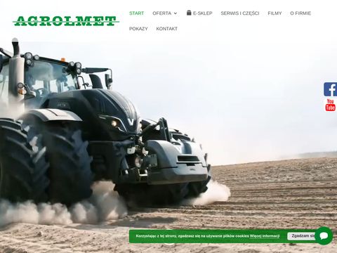 ciągniki rolniczee - http://www.agrolmet.pl